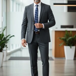 Men's Classic Blue Tie